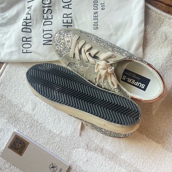 Glitter golden goose sneakers 39 - Picture 3 of 9